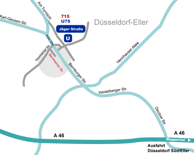 Anfahrtskizze